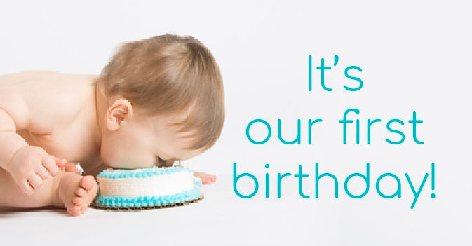 It's our 1st birthday!