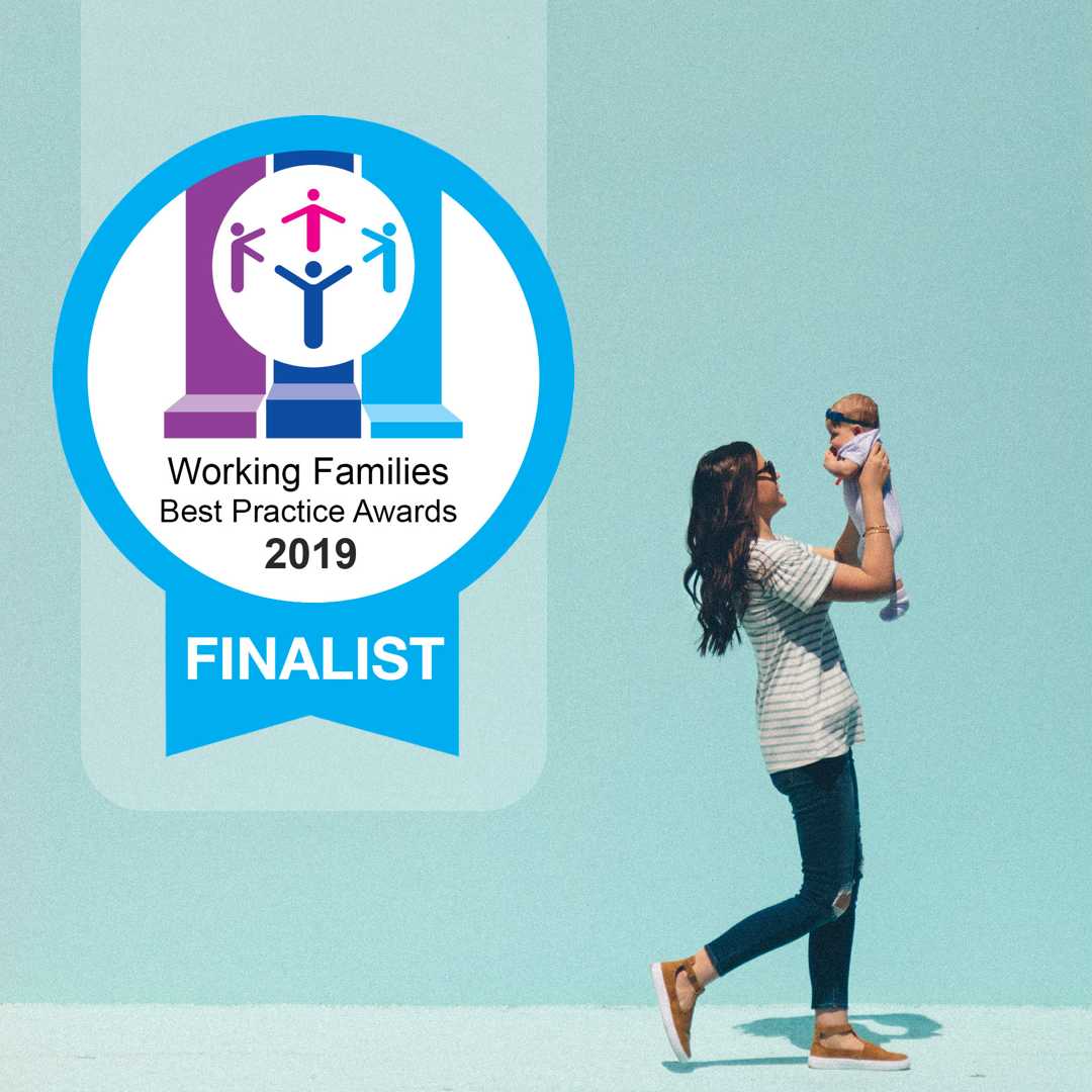 We're a finalist for the Best For Mothers category in the Working Families Awards! ⠀