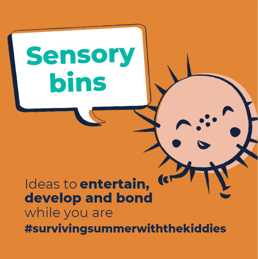 SURVIVING SUMMER WITH THE KIDDIES: SENSORY BINS