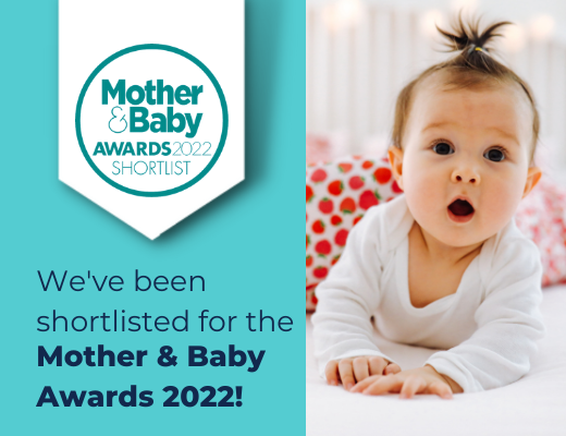 We've Been Shortlisted for the Mother & Baby Awards 2022!