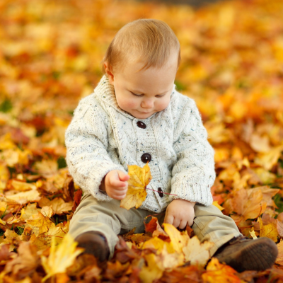 12 autumn crafts and sensory play ideas for babies