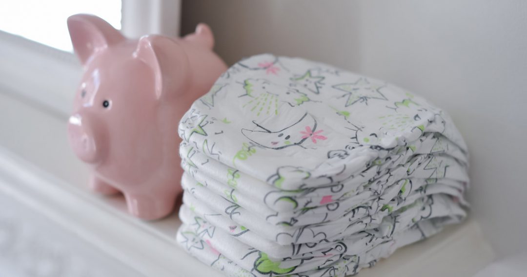 Pram, cot, changing table, endless cute outfits… Spent up and still need nappies?