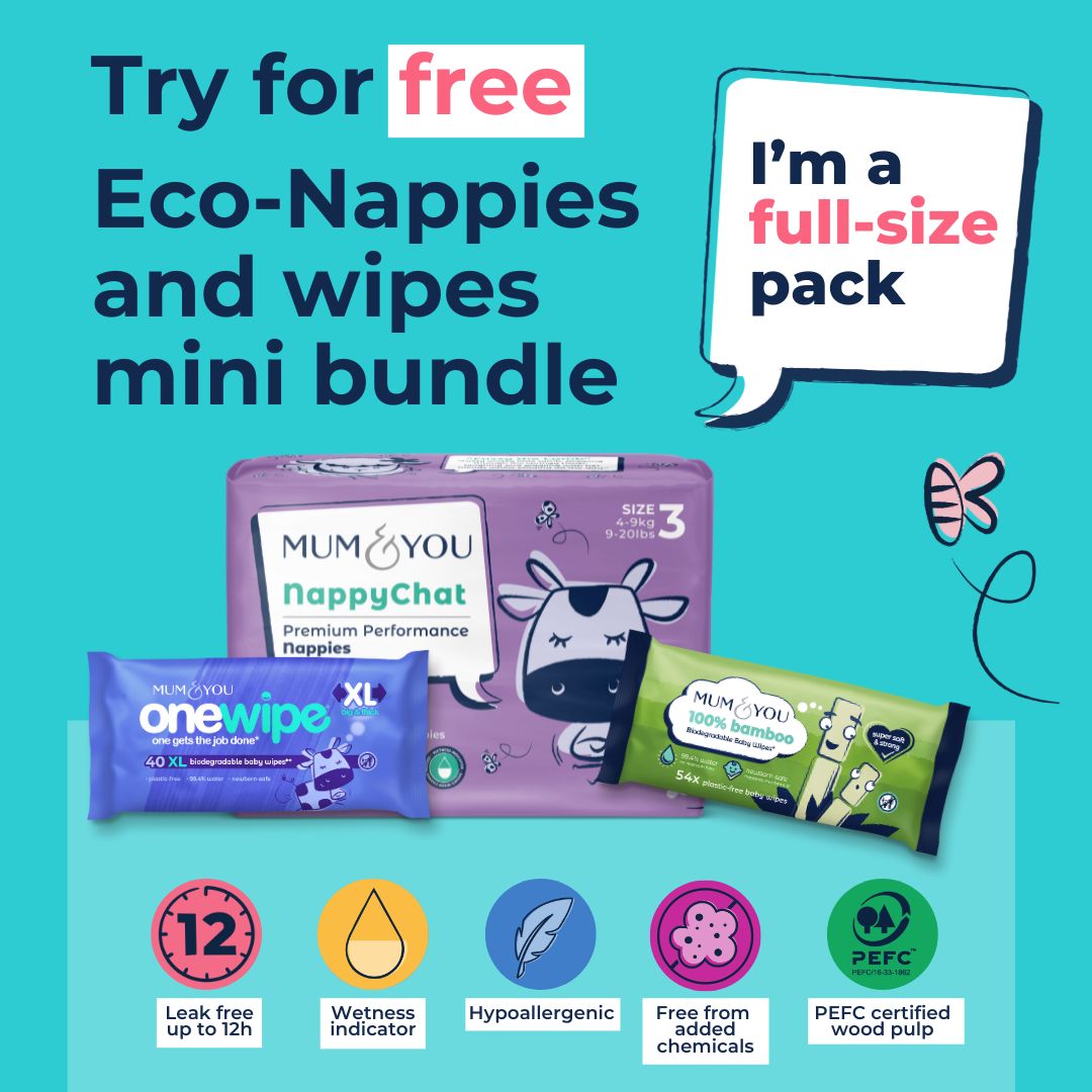 Order your free Nappy & Wipes Trial - Mum & You