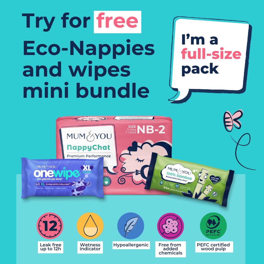 Order your free Nappy & Wipes Trial - Mum & You