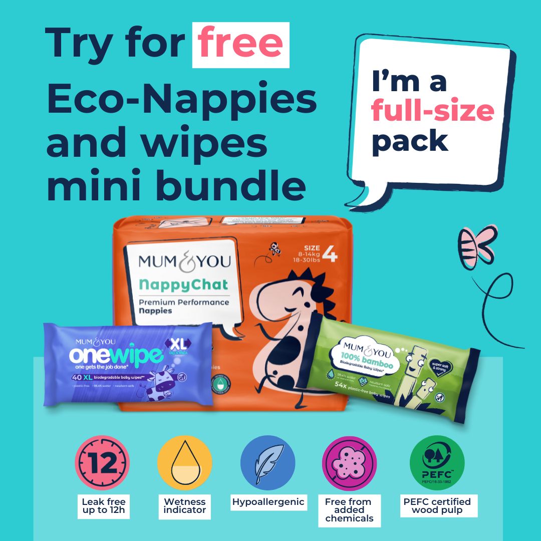 Order your free Nappy & Wipes Trial - Mum & You