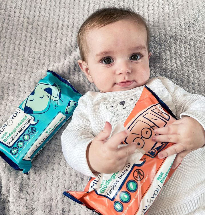 100% Biodegradable Eco-Friendly Baby Wipes - Mum & You