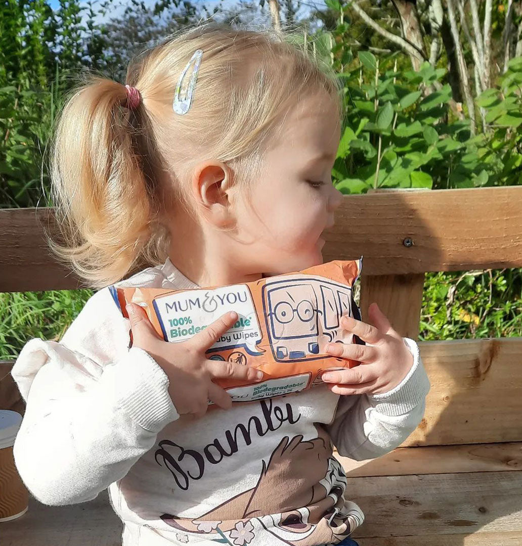 100% Biodegradable Eco-Friendly Baby Wipes - Mum & You