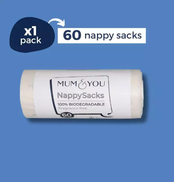 Nappy Sacks 60 roll 4PACK - Mum & You