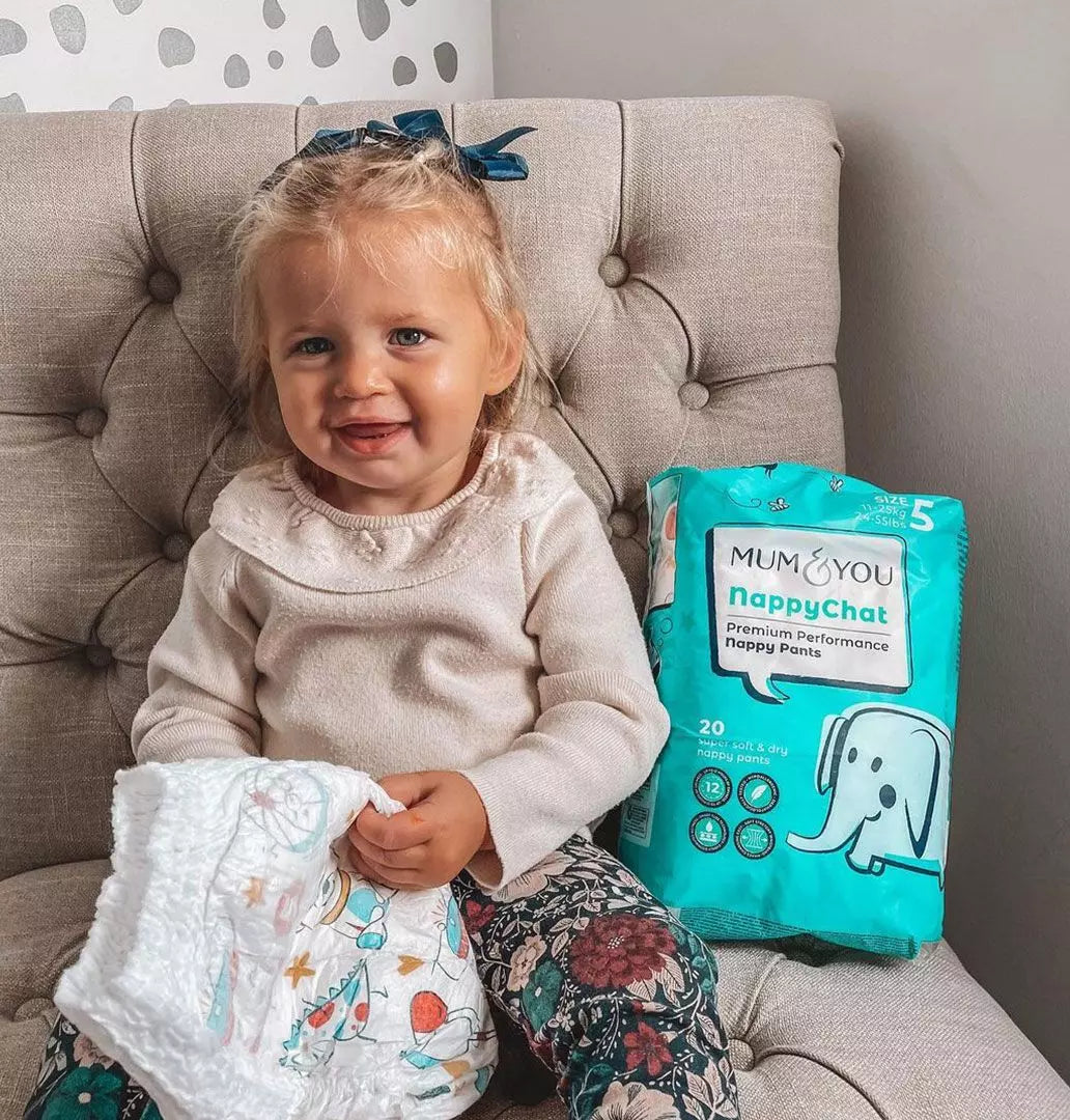 Nappychat Nappy Pants 4 pack size 5 - Mum & You