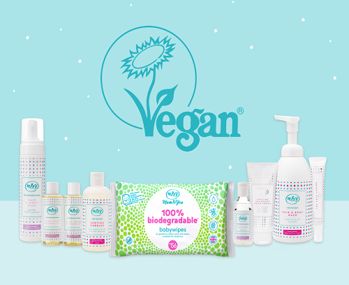 Our wipes and skincare* is vegan!