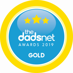 Dadsnet dads vote us in as Gold winners!