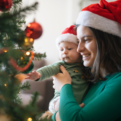 How to keep a baby's routine over a busy Christmas