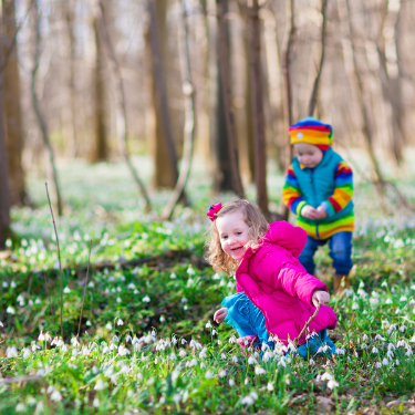 Springtime activities for babies and toddlers