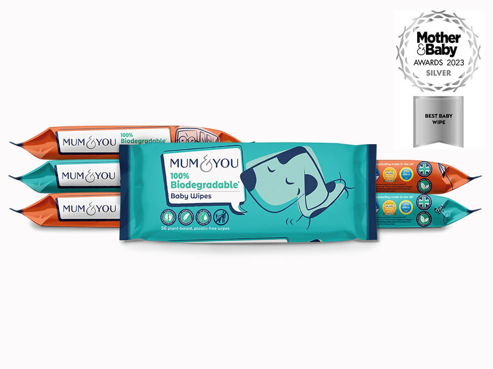 100% Biodegradable Eco-Friendly Baby Wipes