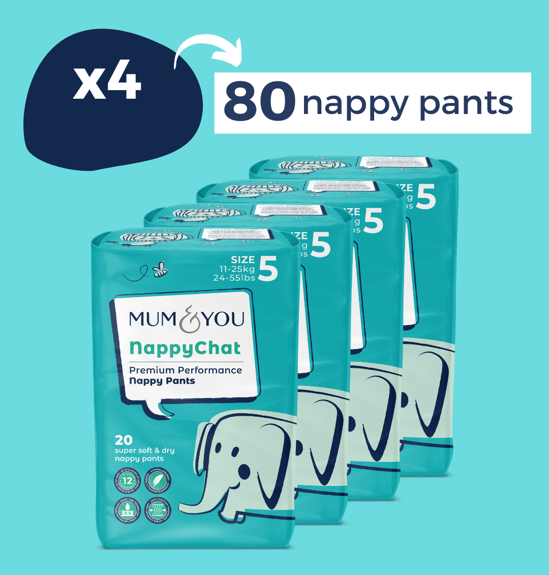 Premium Performance Nappy Pants