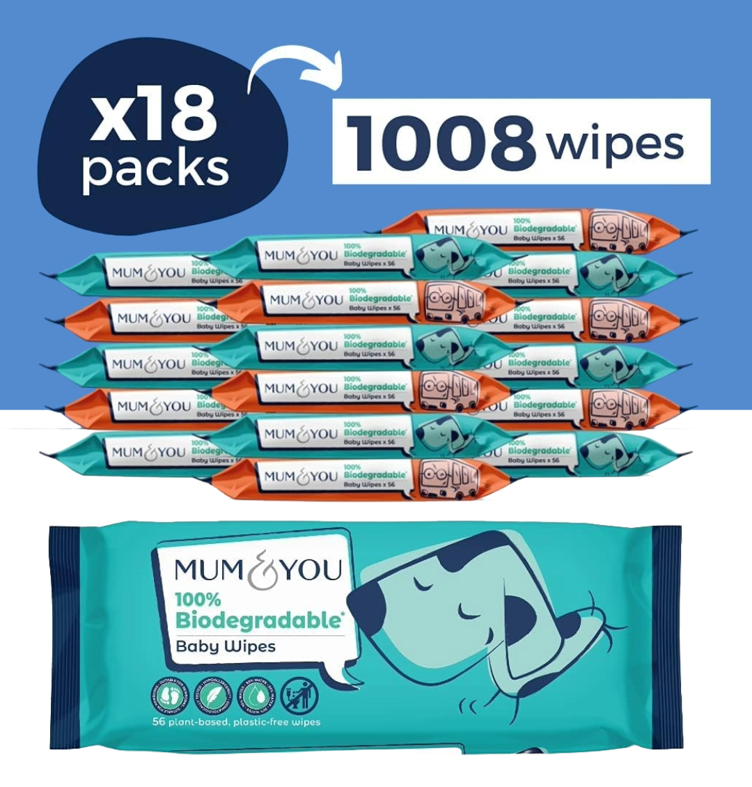 100% Biodegradable Baby Wipes