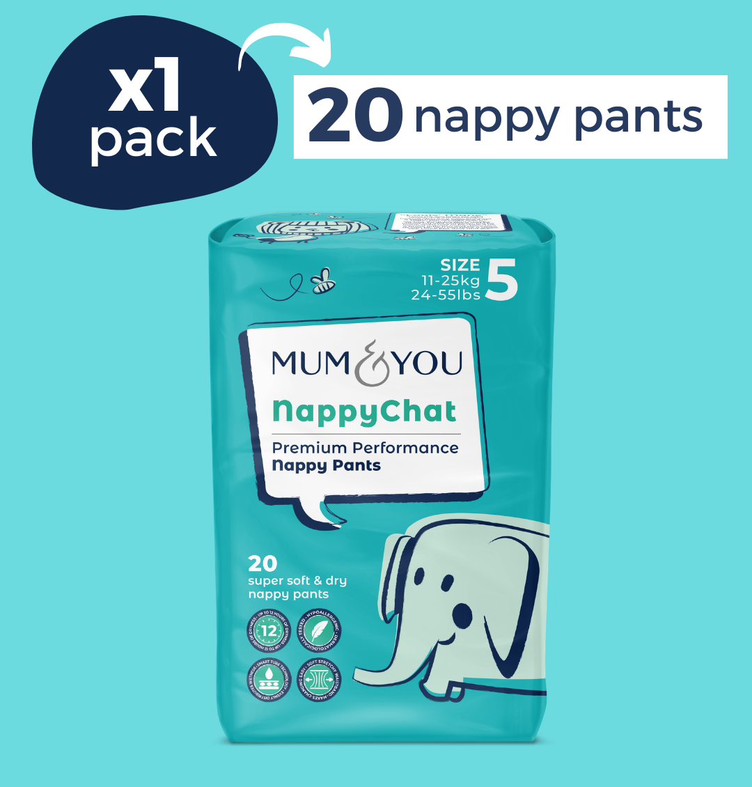 Premium Performance Nappy Pants