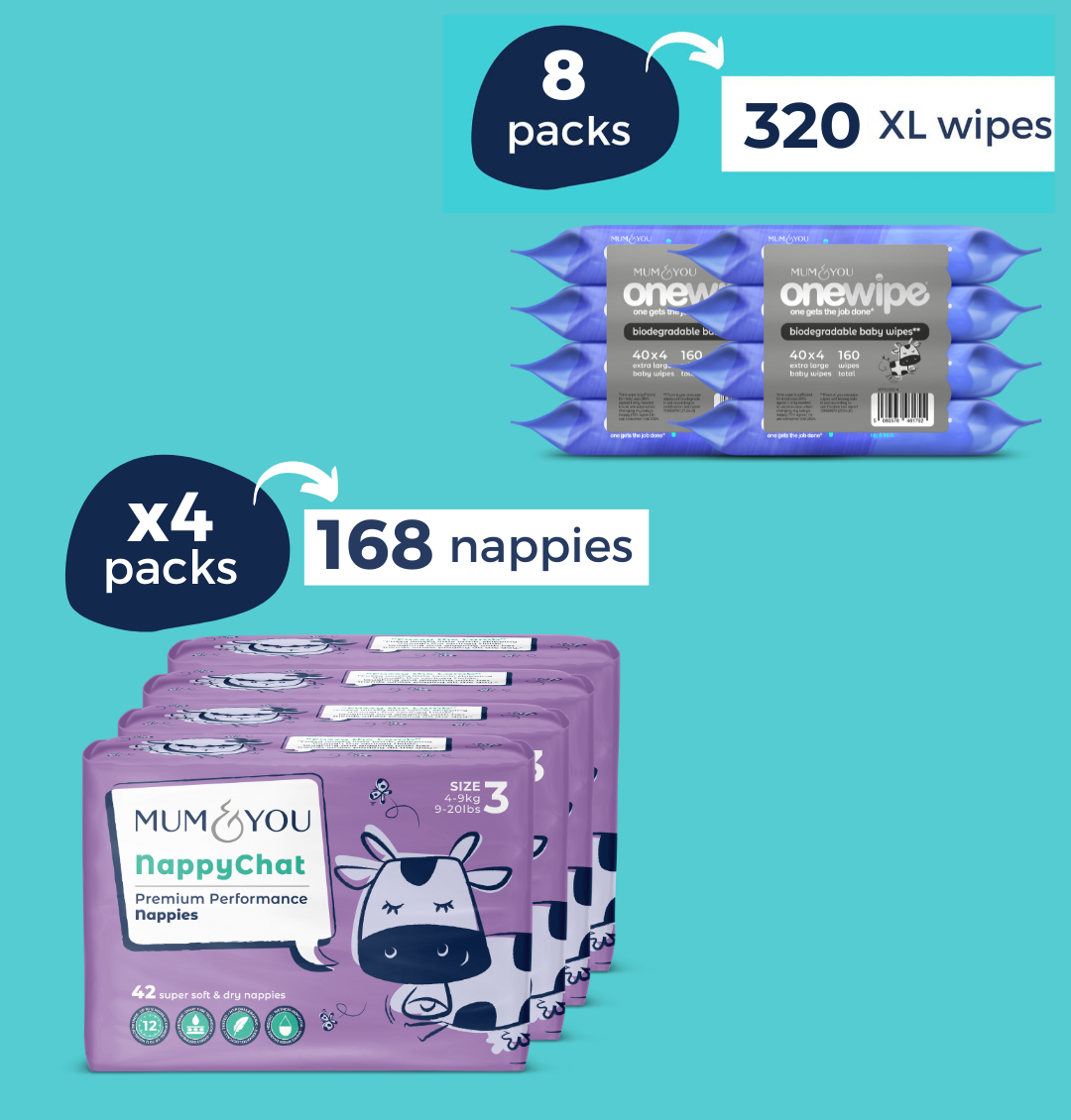 Nappies and Wipes Bundle