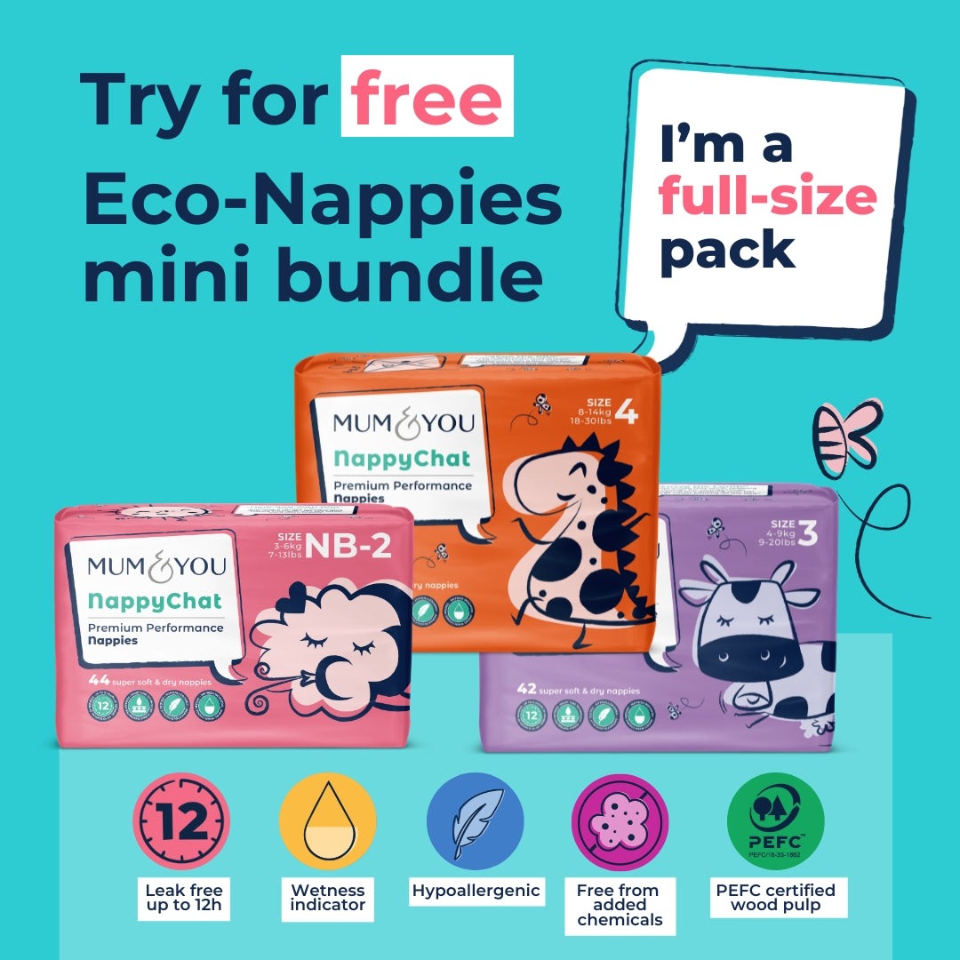 Try our premium performance nappies