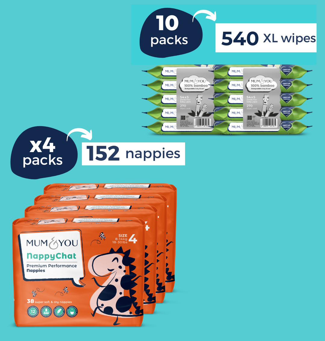 Nappies and Wipes Bundle