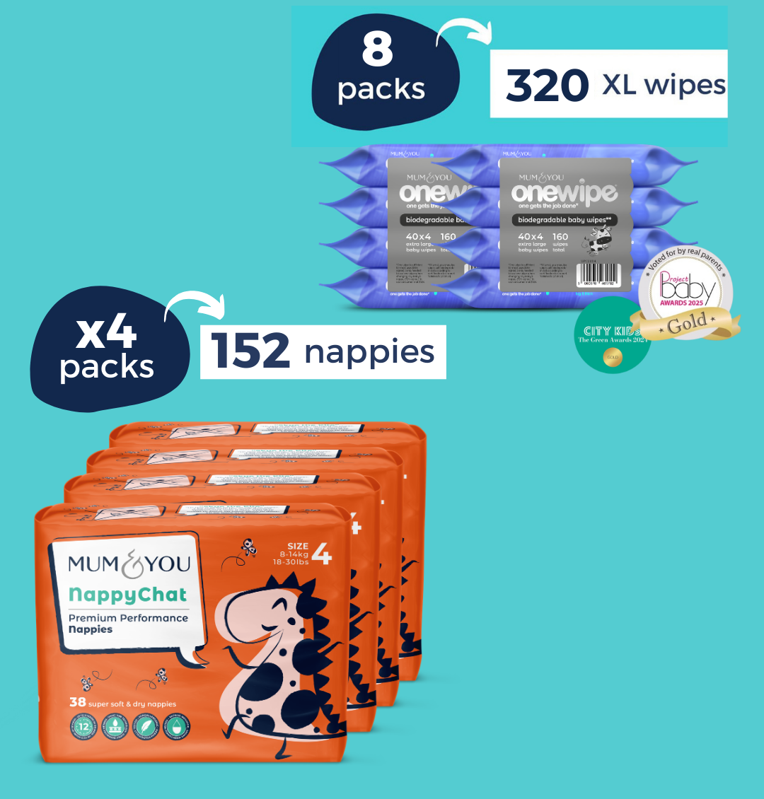 Nappies and Wipes Bundle
