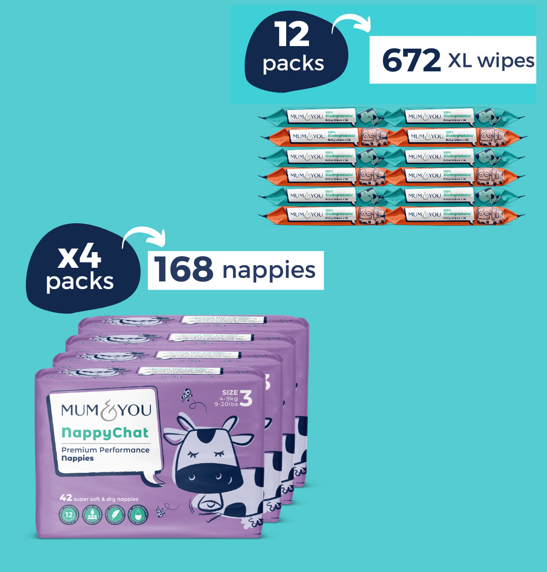 Nappies and Wipes Bundle