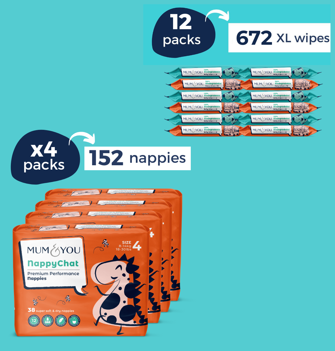 Nappies and Wipes Bundle