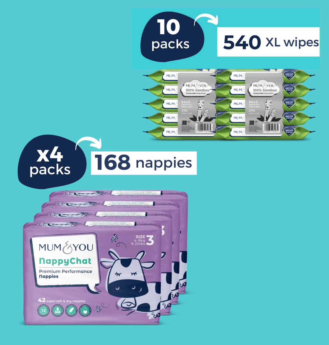 Nappies and Wipes Bundle