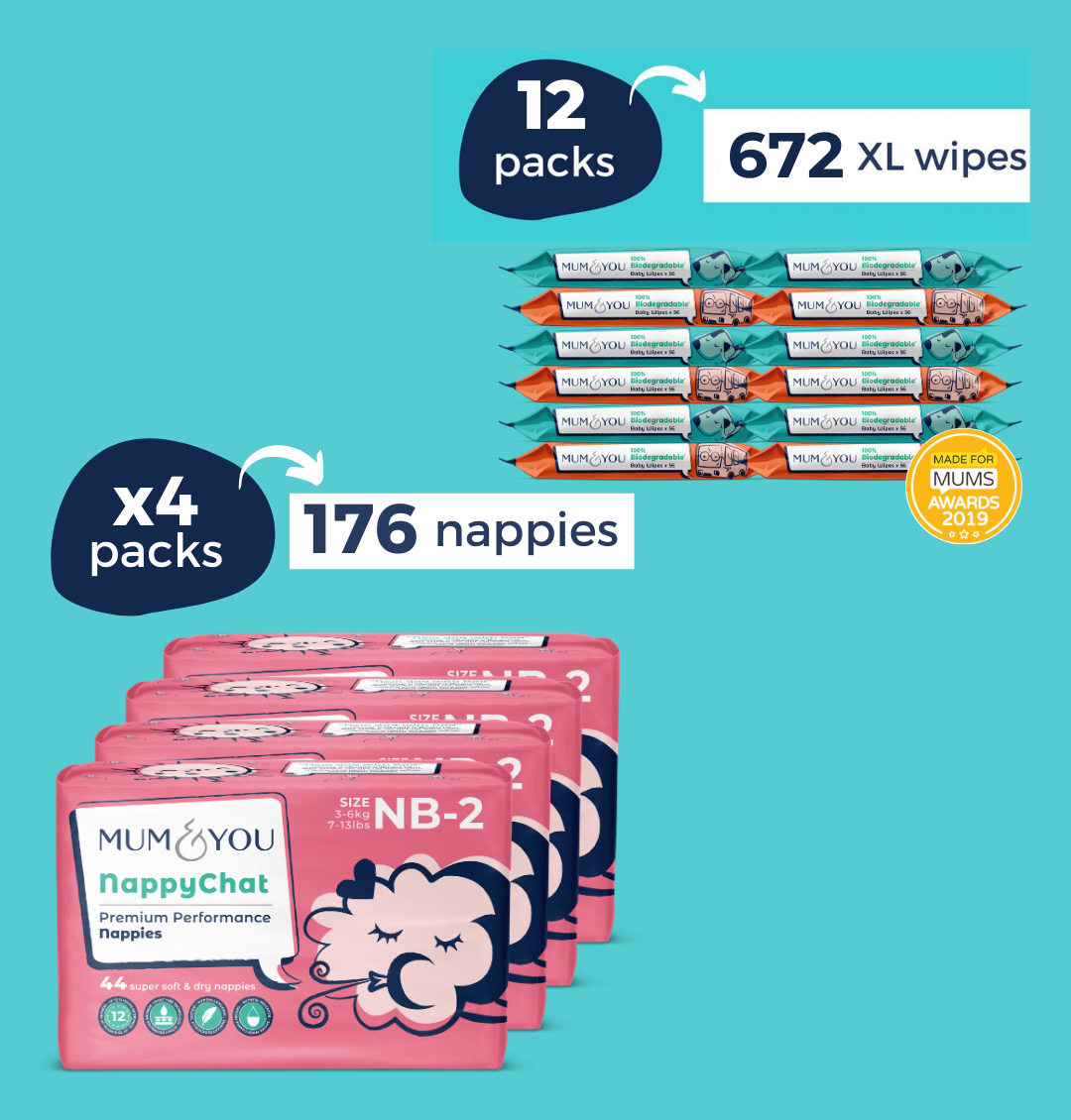 Nappies and Wipes Bundle