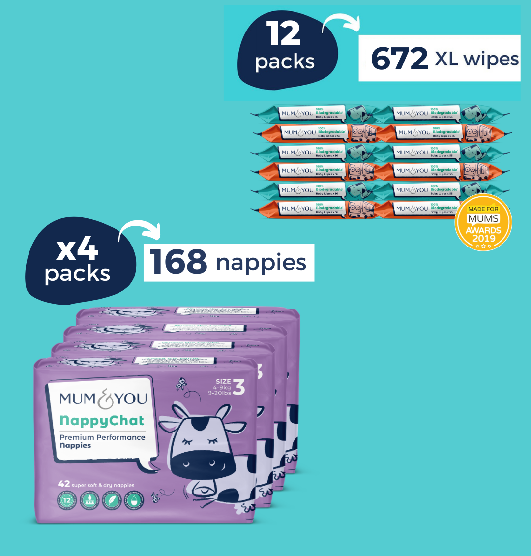 Nappies and Wipes Bundle