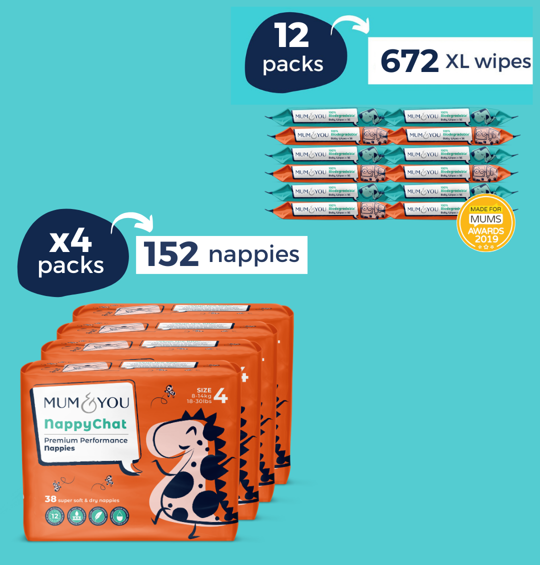 Nappies and Wipes Bundle
