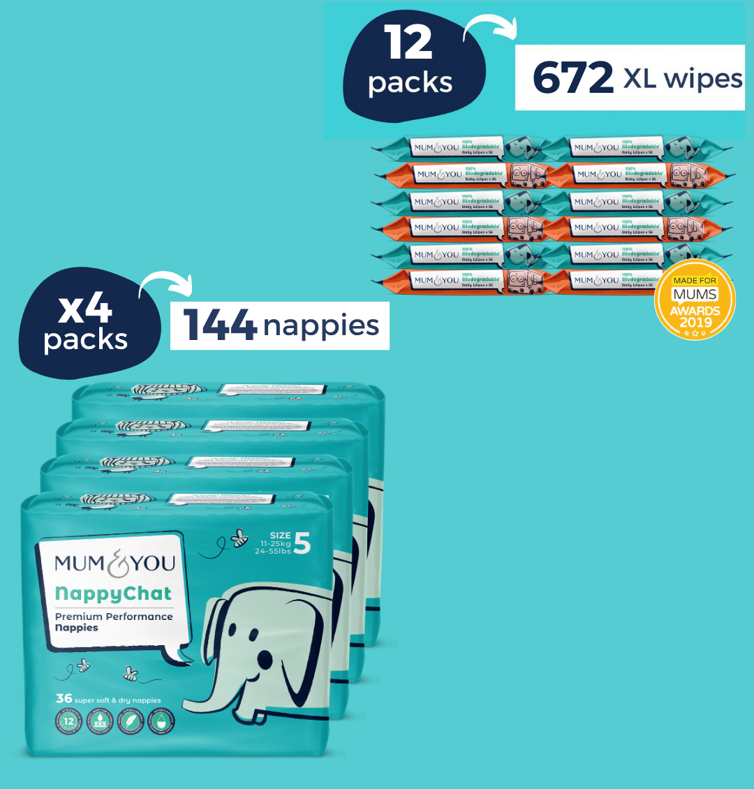 Nappies and Wipes Bundle