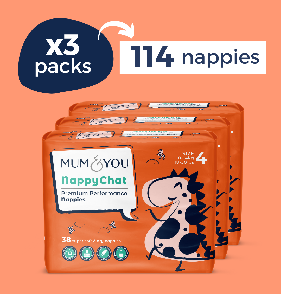 Premium Performance Nappies