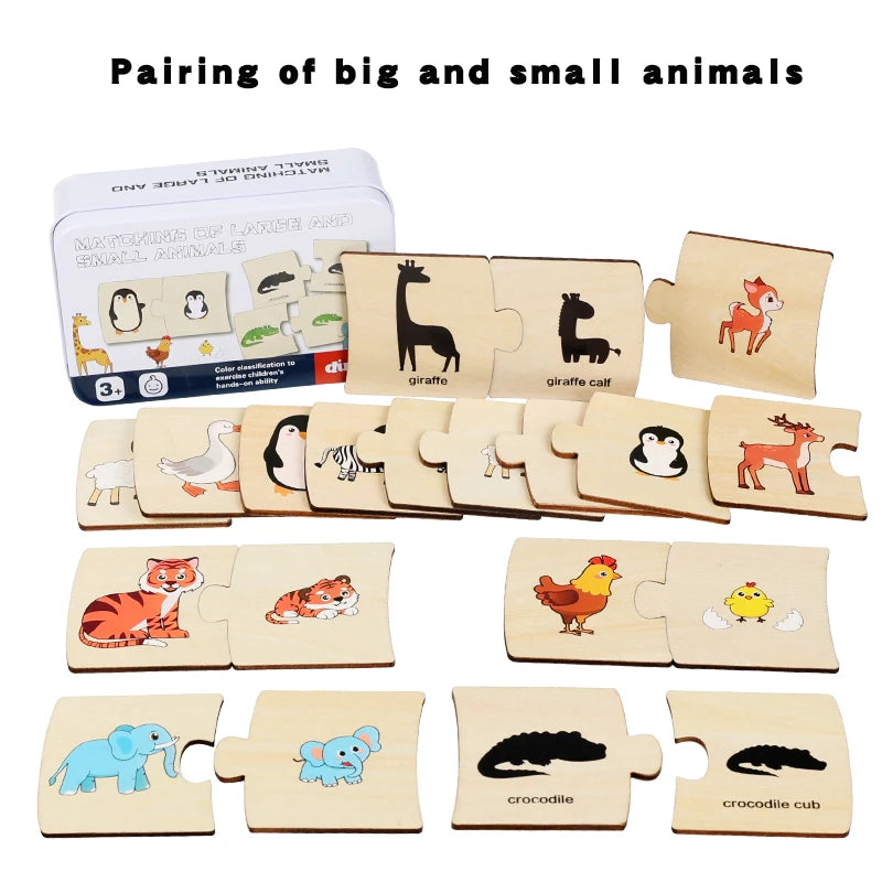Engaging Wooden Puzzles for Toddlers - Boost Number Recognition and Logical Thinking Skills!