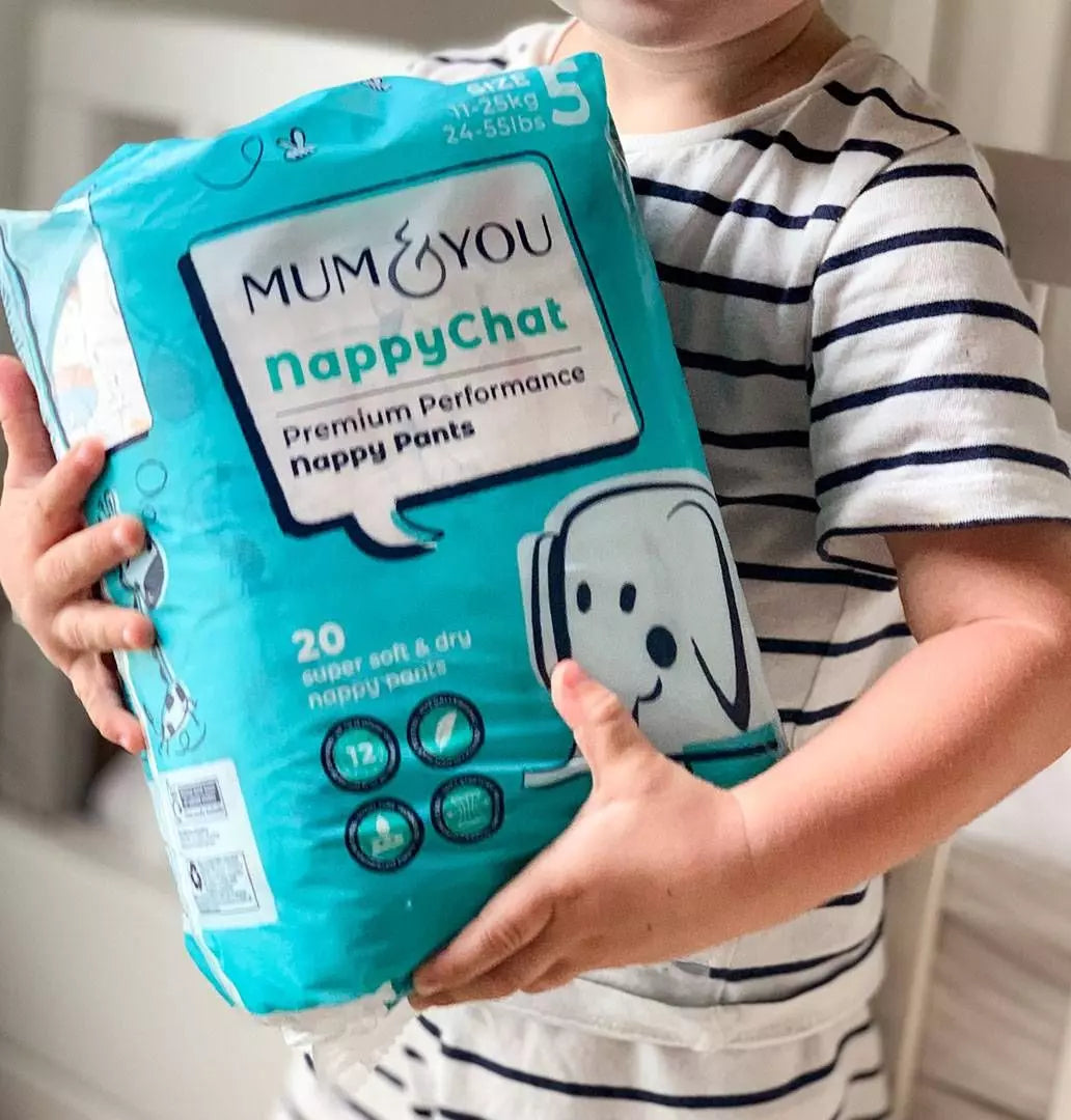 Nappychat Nappy Pants 4 pack size 5